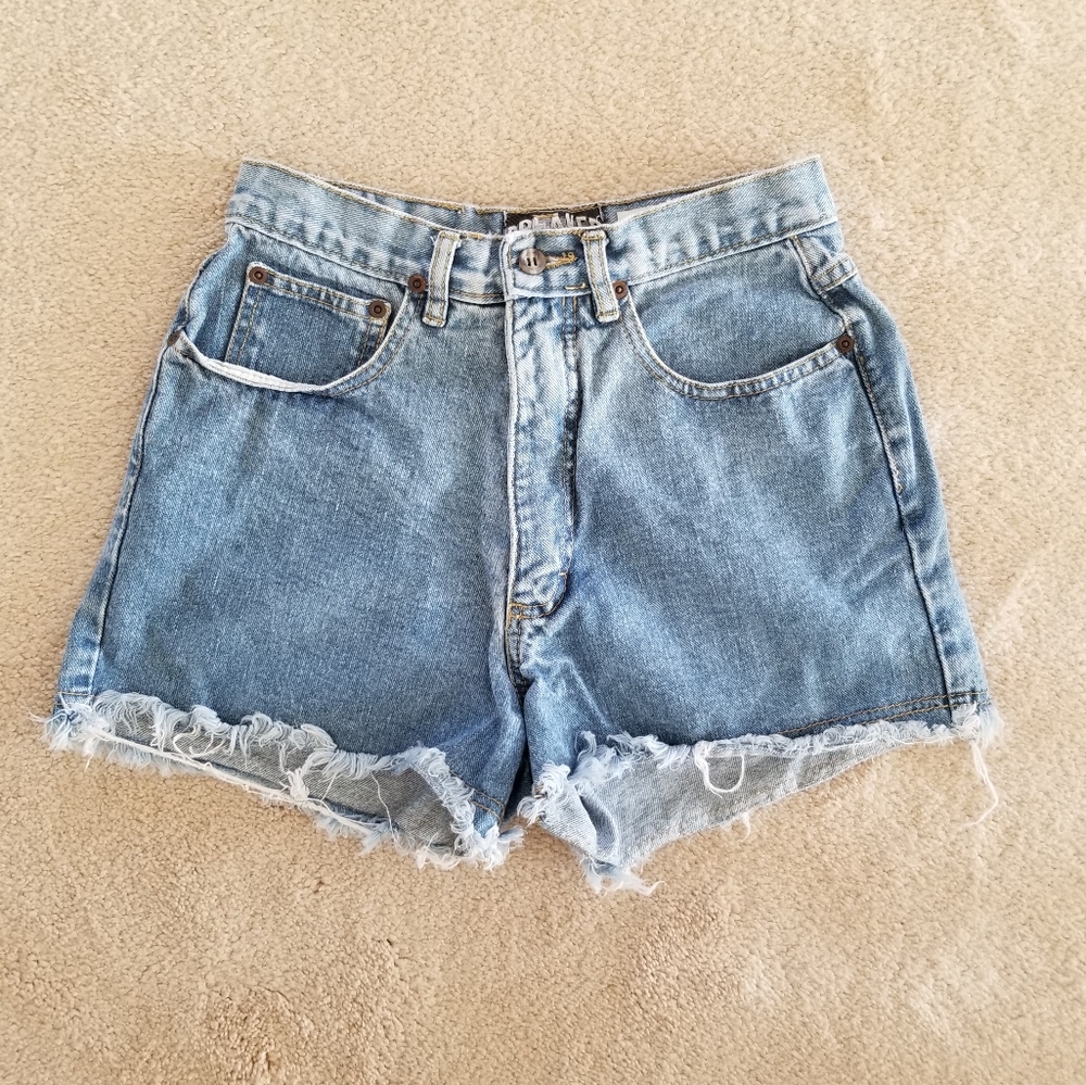 Breaker Jeans Vintage 90's Cut-Off High Rise Denim Shorts Size 5
